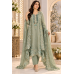 Sage Mist Shimmer Embroidered Unstitched Suit Set
