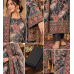 Royal Charcoal Paisley Embroidered Crape Unstitched Suit Set