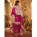 Royal Fuchsia Crape Embroidered Unstitched Suit Set Royal Fuchsia Crape Embroidered Unstitched Suit Set
