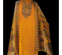 Mustard/Yellow Suit with Heavy Work