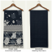 Veeran Fashions Elegant Black Checkered Opada Silk Unstitched Suit Set