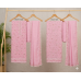 Veeran Fashions Pastel Pink Floral Embroidered Cotton Unstitched Suit Set Veeran Fashions Pastel Pink Floral Embroidered Cotton Unstitched Suit Set