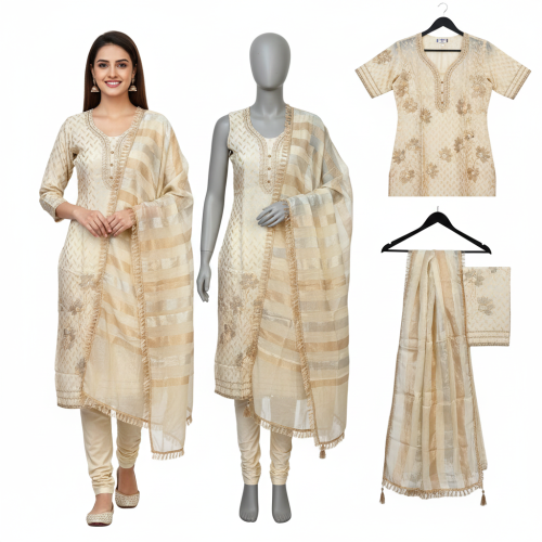 Ivory Glimmer Shimmer Silk Suite