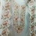 Powder Blue Heavy Embroidered Mal Cotton Unstitched Ensemble.