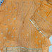 Veeran Fashions Peach-Orange Embroidered Chinon Unstitched Suit with Zari Work