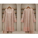 Veeran Fashions Pastel Brocade Floral Unstitched Suit Set