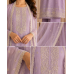 Lavender Grace Hand-Embroidered Mal Cotton Boutique Unstitched Suit Lavender Grace Hand-Embroidered Mal Cotton Boutique Unstitched Suit