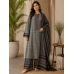 Teal & Indigo Ajrakh Print Cotton Boutique Unstitched Suit Teal & Indigo Ajrakh Print Cotton Boutique Unstitched Suit