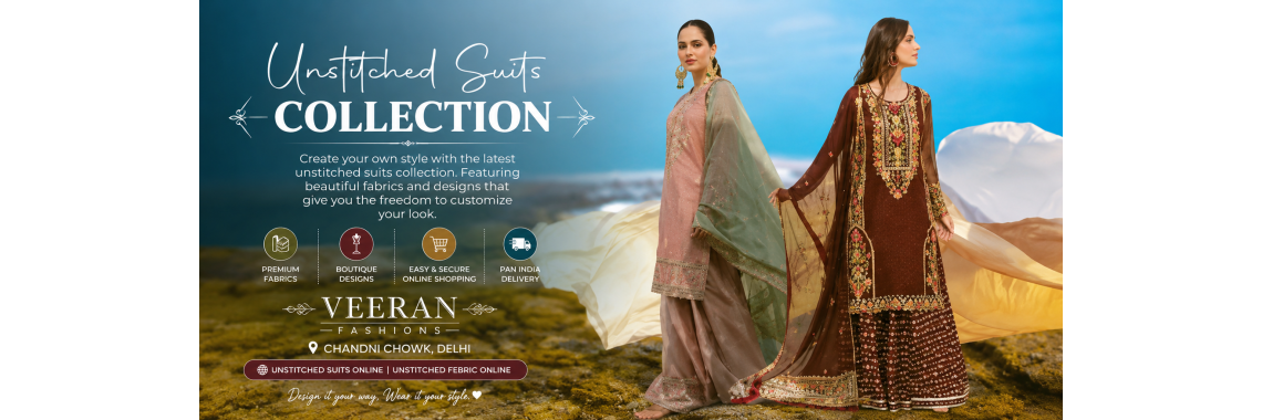 Latest Unstitched Suits Collection Online