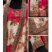 Royal Red and Cream Embroidered Crape Boutique Unstitched Suit Set Royal Red and Cream Embroidered Crape Boutique Unstitched Suit Set