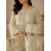 Ivory Crush Silk Boutique Unstitched Suit with Heavy Banarasi Dupatta Ivory Crush Silk Boutique Unstitched Suit with Heavy Banarasi Dupatta