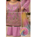 Lavender Heavy Embroidered Crape Unstitched Boutique Suit with Ombre Dupatta Lavender Heavy Embroidered Crape Unstitched Boutique Suit with Ombre Dupatta