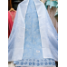 Powder Blue Floral Printed Cotton Unstitched Boutique Suit Set Powder Blue Floral Printed Cotton Unstitched Boutique Suit Set