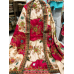 Magenta Red & Cream Paneled Crape Boutique Unstitched Suit Set Magenta Red & Cream Paneled Crape Boutique Unstitched Suit Set