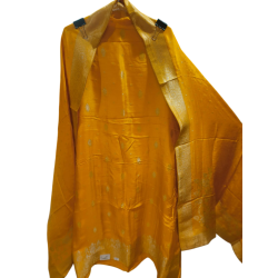 The Yellow Sparkle Banarasi Suit Set