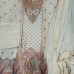 Cream Embroidered Suit Set