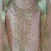 Blush Pink Chinon Silk Embroidered Kurti with Plain Bottom and Heavy Zari Work Dupatta