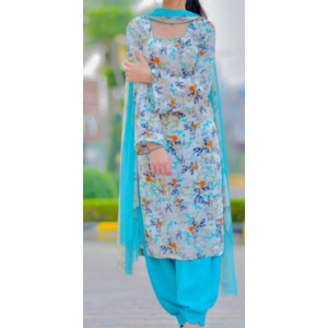Simple Salwar Suit Stitching